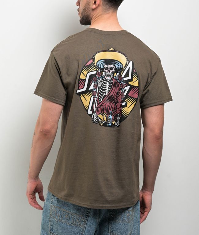 ★Santa Cruz Roskopp Screaming Target T-Shirt 関税込★ Santa Cruz Roskopp Screaming Target Grey T-Shirt | Zumiez