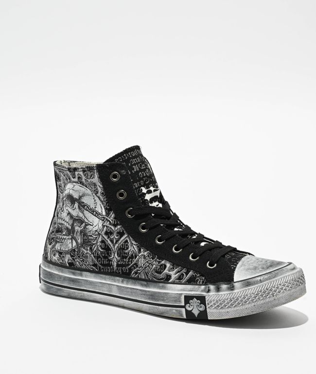 Affliction Collapse Black & Grey Shoes