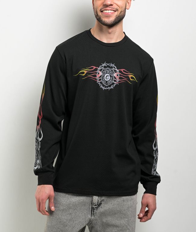 【SATIIIZ】Ness Over Long Sleeve Tee SATIIIZ】Ness Over Long Sleeve Tee (SATiiiZ/Tシャツ
