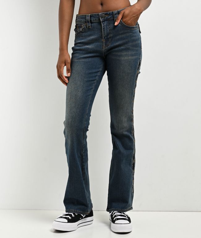 True Religion Truly Snatched Becca Jeans Size 25 (0)