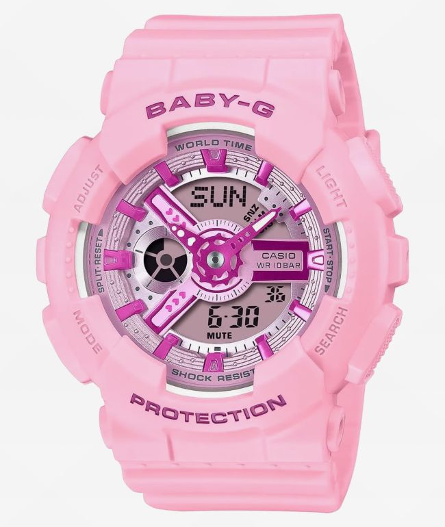G-Shock Baby-G BGD10K-4 Pink & White Digital Watch | Zumiez