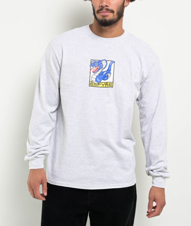 ★RIPNDIP★Find Out Long Sleeve T-Shirt関税込★ RIPNDIP Travis Grey Long Sleeve T-Shirt | Zumiez
