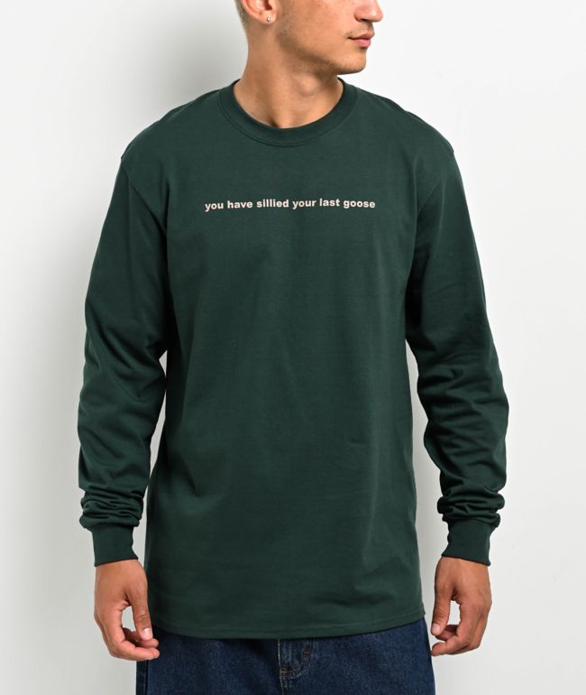 A.LAB Sillied Goose Green Long Sleeve T-Shirt - A.LAB