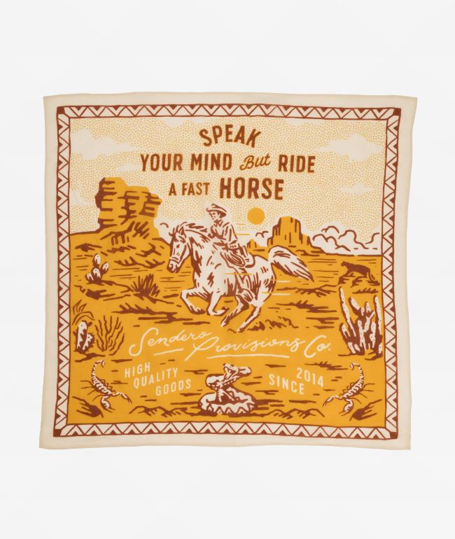 Sendero Fast Horse Bandana - Sendero Provisions