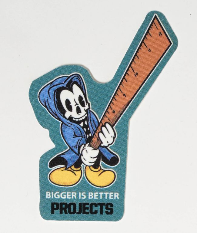 Brooklyn Projects Size Matters Sticker - Brooklyn Projects