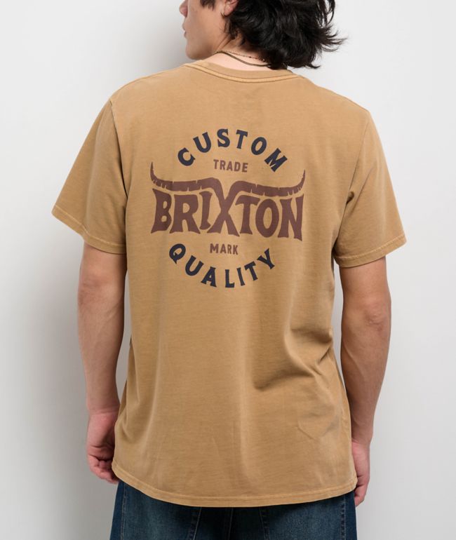 Brixton Gibson Dijon T-Shirt - Brixton