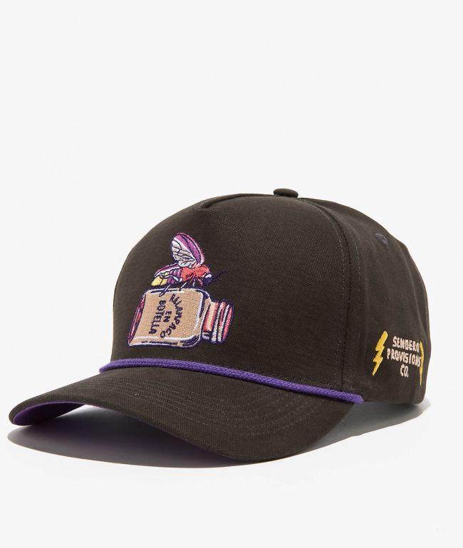 Sendero Firefly Black Snapback Hat - Sendero Provisions