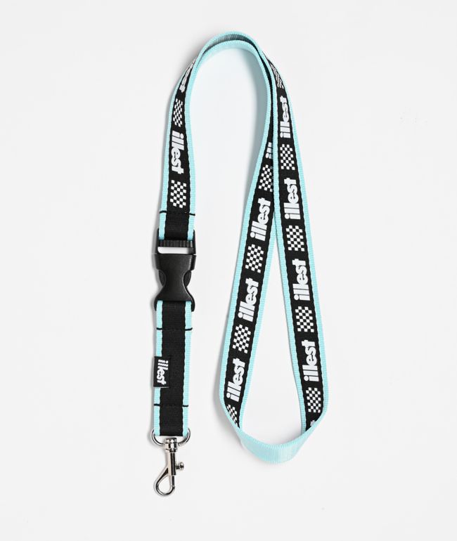 Illest Racing Black & Blue Lanyard - Illest