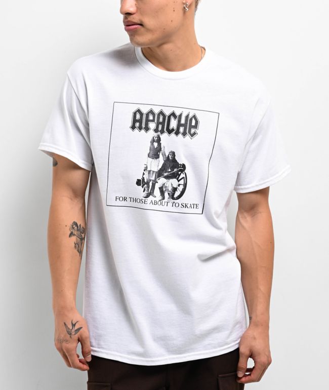 Apache Rock & Roll White T-Shirt - Apache