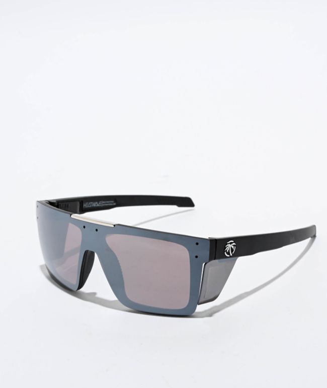 Heat Wave Quatro Black & Rose Gold Sunglasses