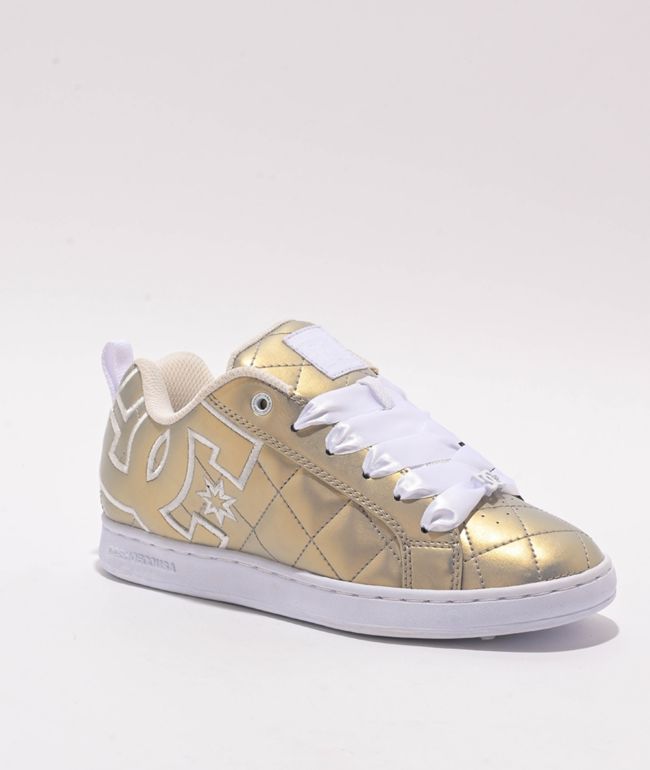 DC Court Graffik Brown Skate Shoes