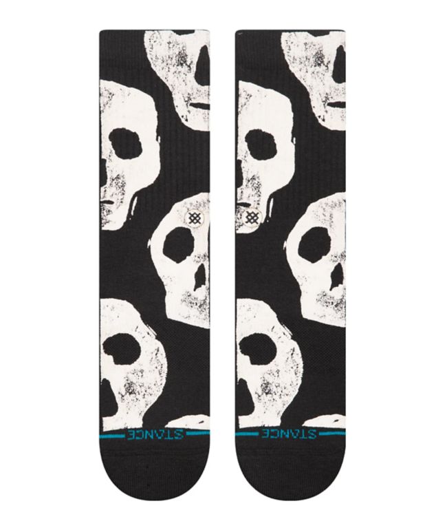 Stance Jolly Roger Black Crew Socks - Stance