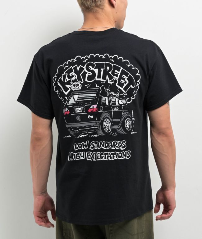 Key Street x Freakorico Car Wash Black T-Shirt | Zumiez