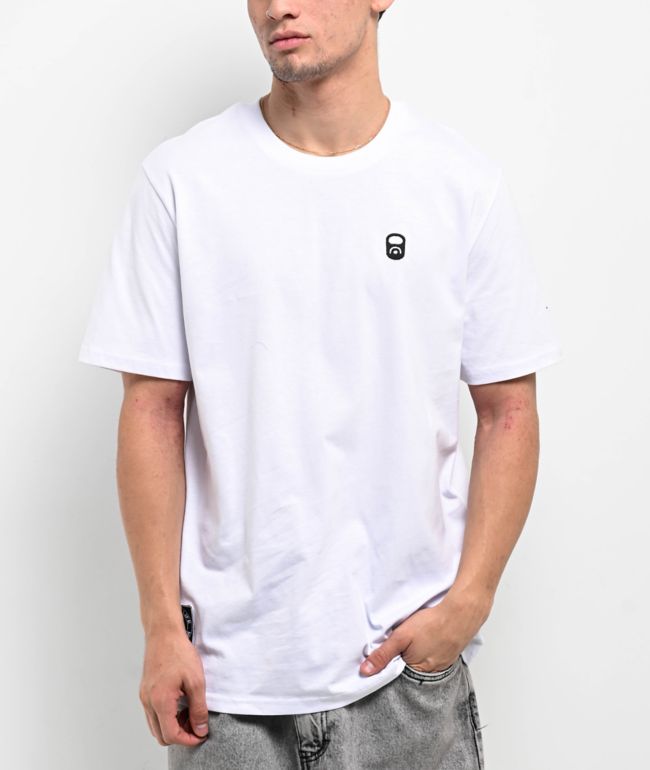 DC Star Slide Slant White T-Shirt | Zumiez