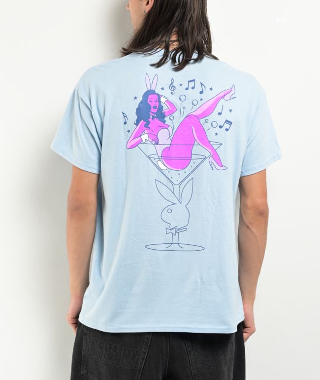 海外【COLOR BARS x Playboy】 Ace Of Spades Mens Boxy Tee Color Bars x Playboy Ace Of Spades Cream T-Shirt | Zumiez