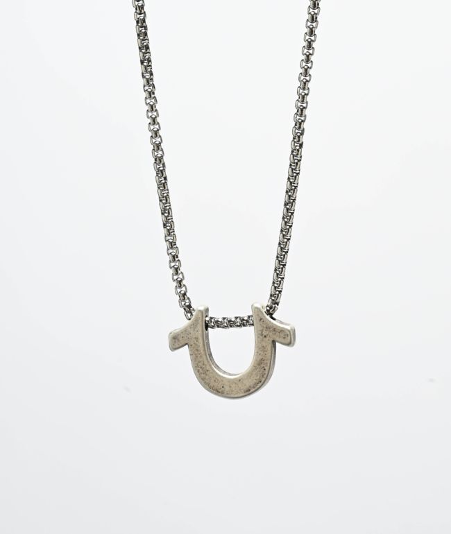True Religion Horseshoe 22" Chain Necklace - True Religion