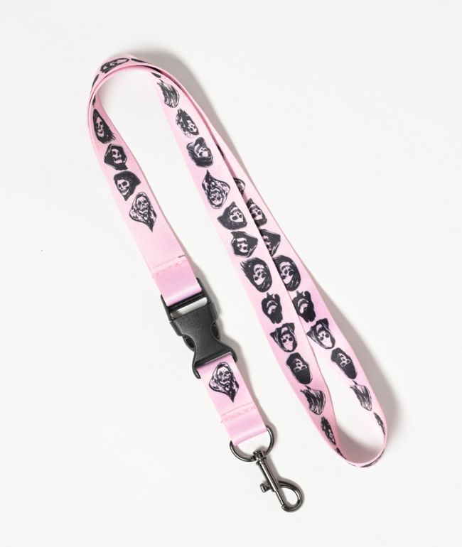 Broken Promises Reaper Guide Pink Lanyard - Broken Promises