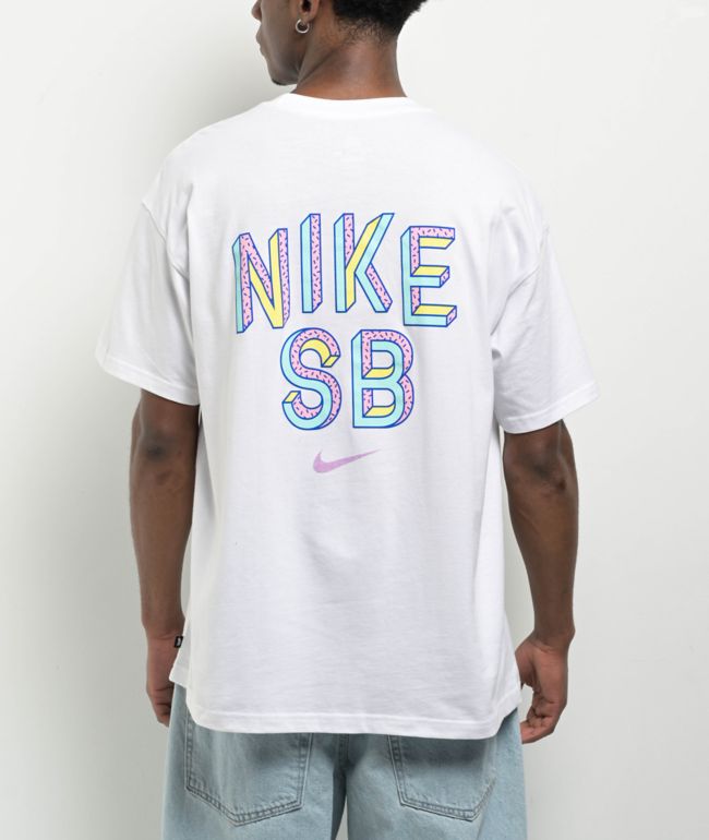 ★海外限定/即発可*NIKE SB*PAINT CANS Tシャツ/WHITE★ Nike SB Paint Cans White T-Shirt | Zumiez