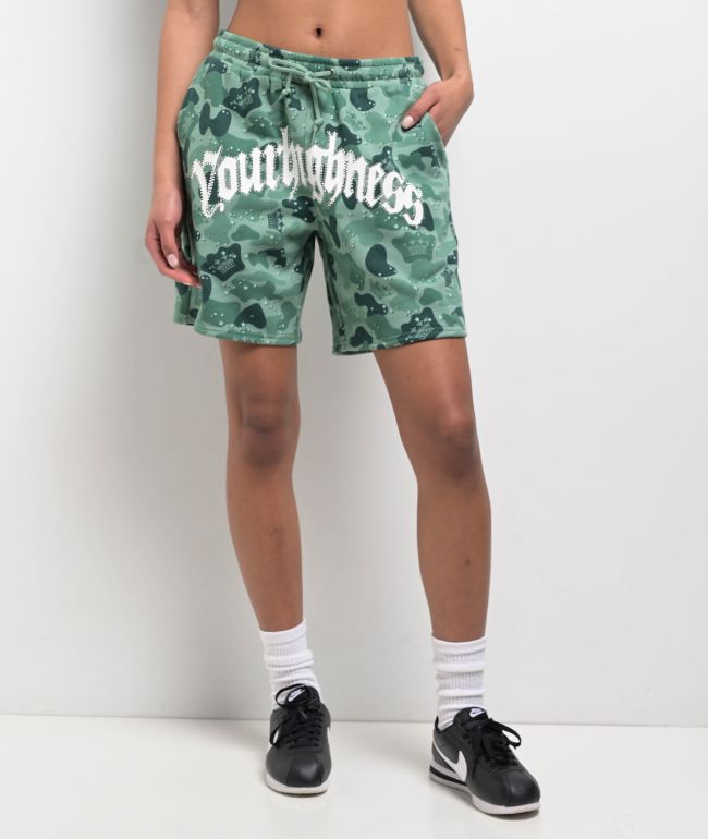 Your Highness Ocean Camo Sweat Shorts - Your Highness