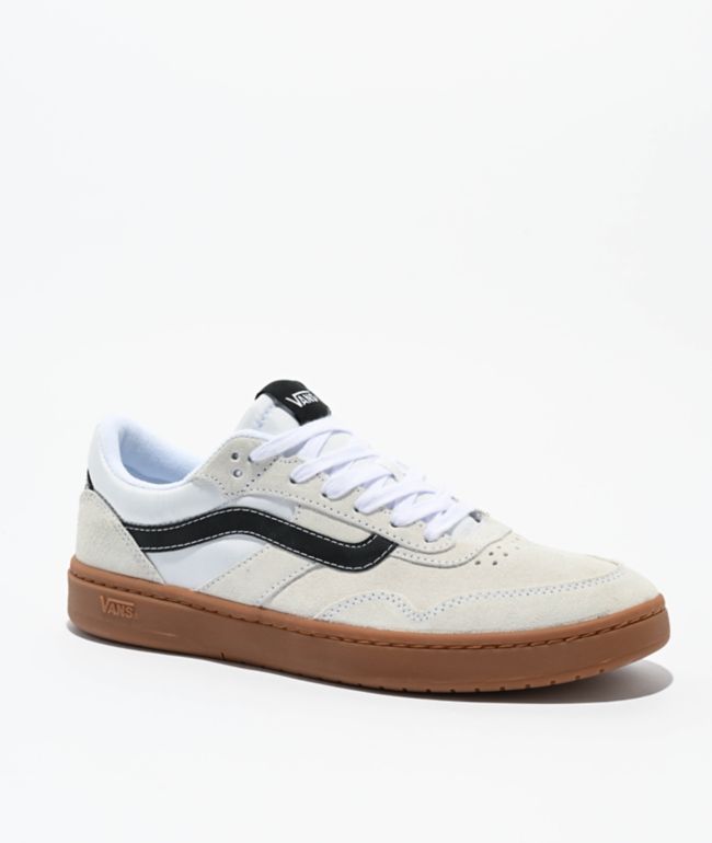 Vans Cruze 3.0 White & Gum Skate Shoes - Vans