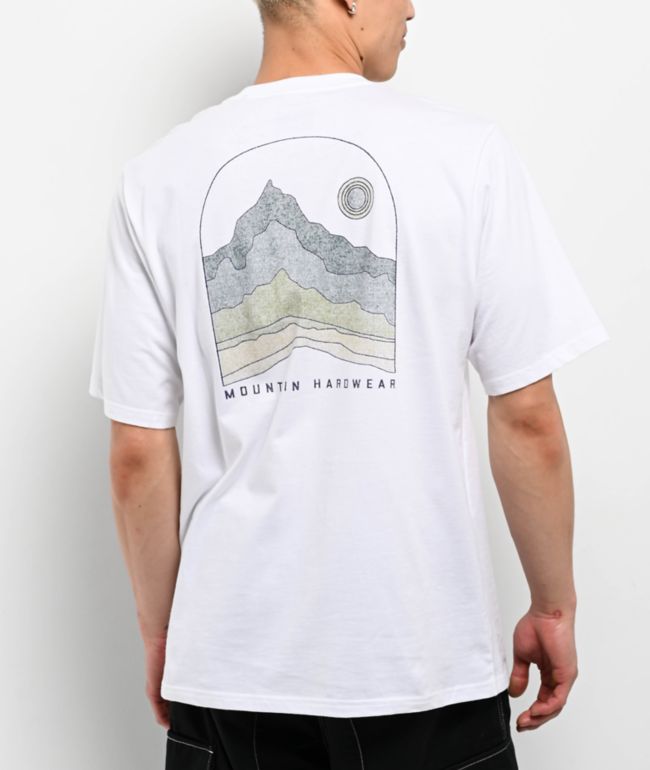 Mountain Hardwear Sunset White T-Shirt - Mountain Hardware
