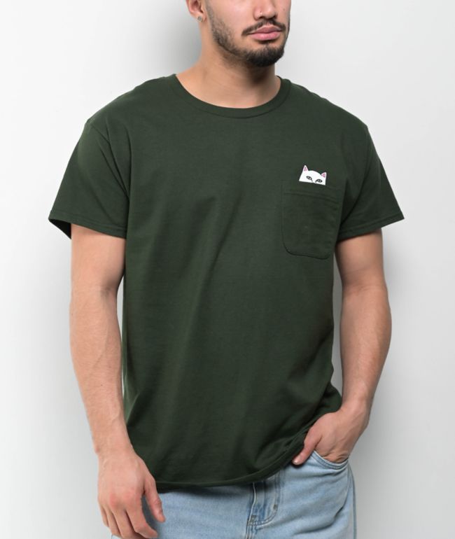 RIPNDIP Lord Nermal Black Pocket T-Shirt | Zumiez