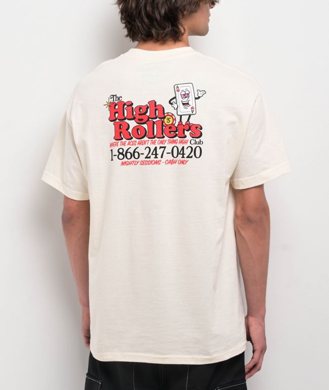 The High & Mighty Aces High Natural T-Shirt  - The High & Mighty