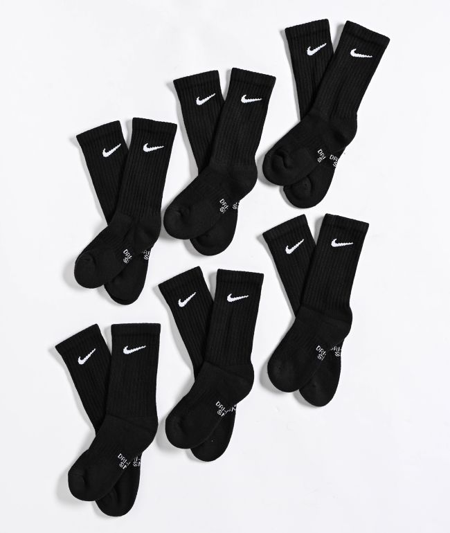 Black nike socks shops junior