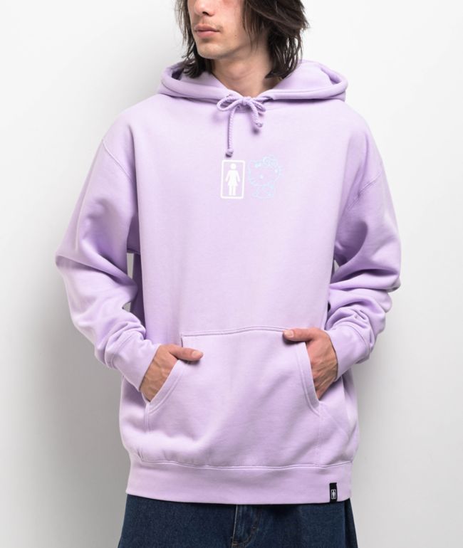 Girl x Hello Kitty 50th Anniversary Partners Lavender Hoodie - Girl