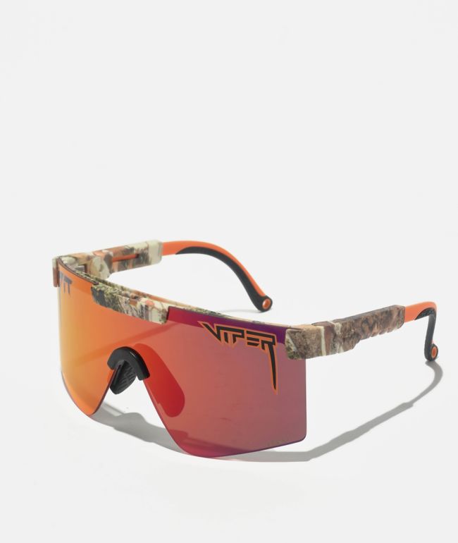 Pit Viper The Actualbush Original 2.0 HDPV Polarized Red Sunglasses - Pit Viper