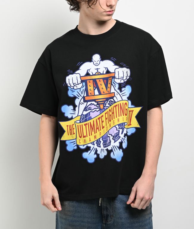 UFC Ultiman 9 Logo Black T-Shirt - UFC