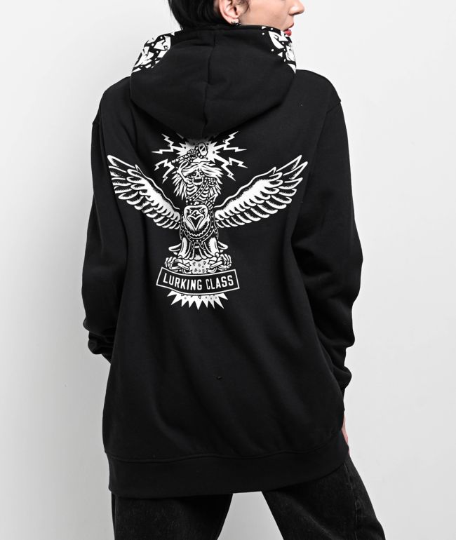Welcome Nephilim Black Pigment-Dyed Zip Hoodie | Zumiez Welcome Nephilim Black Pigment-Dyed Zip Hoodie | Zumiez
