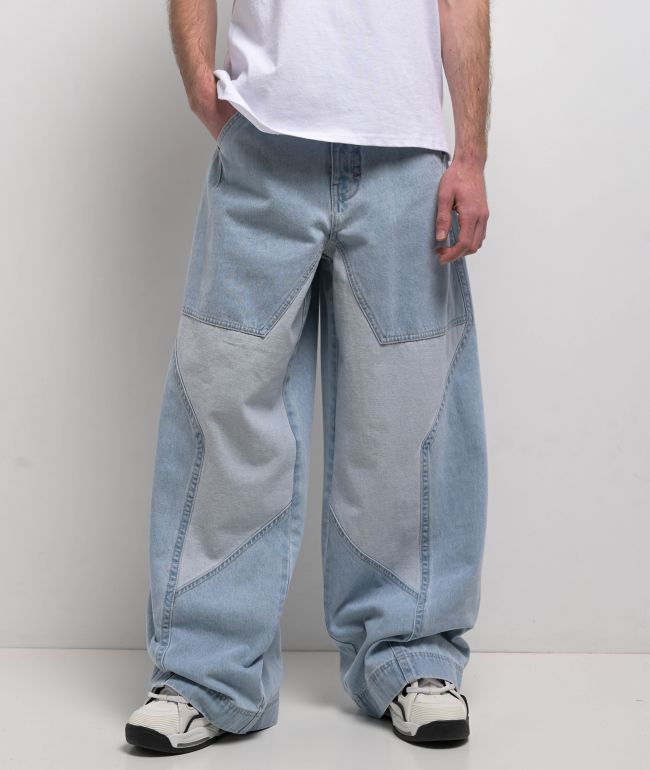 A.LAB Star Mega Rave Light Blue Jeans
