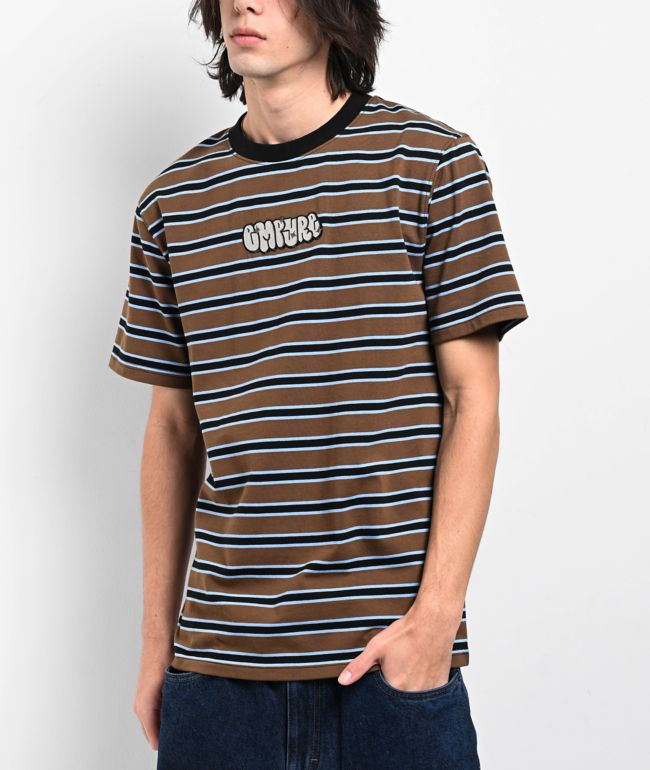 Empyre Burner Brown Knit T-Shirt - Empyre