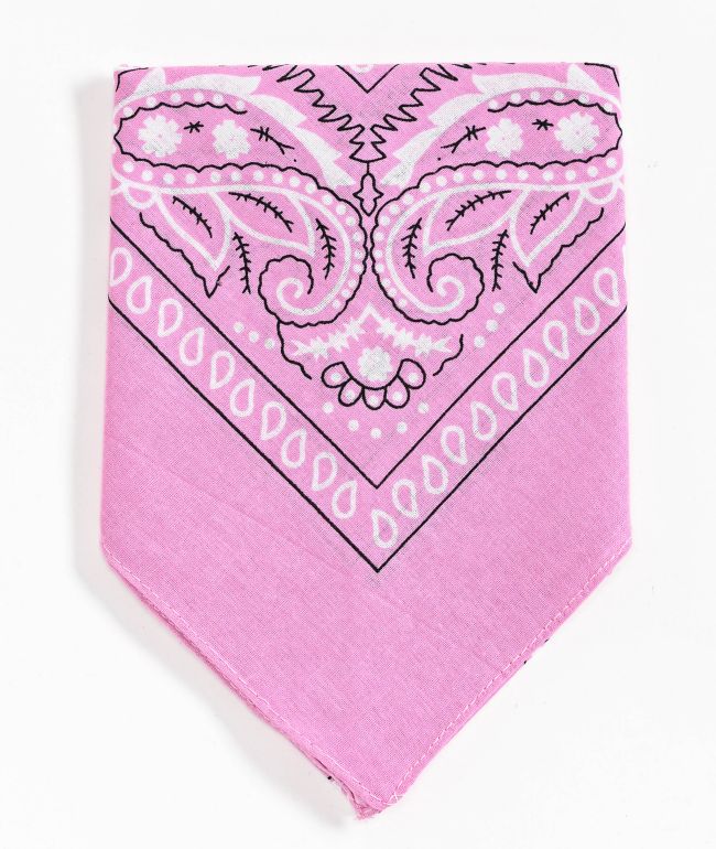 Empyre Paisley Pink Bandana - Empyre