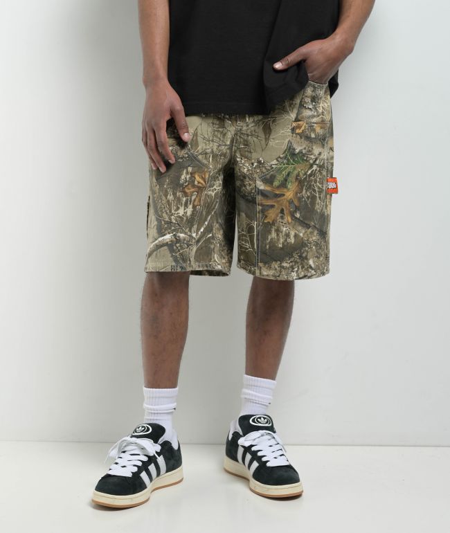 Empyre x Realtree Edge Double Knee Loose Carpenter Shorts - Empyre
