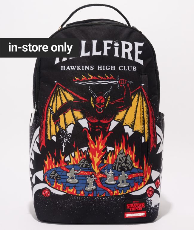 Sprayground x Stranger Things Hellfire Backpack