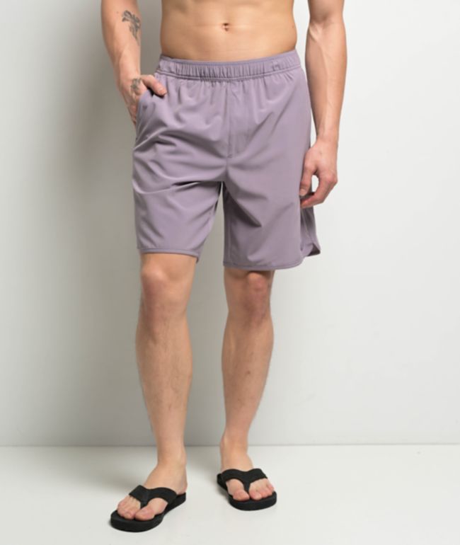 Dravus All Terrain Eggplant Board Shorts - Dravus