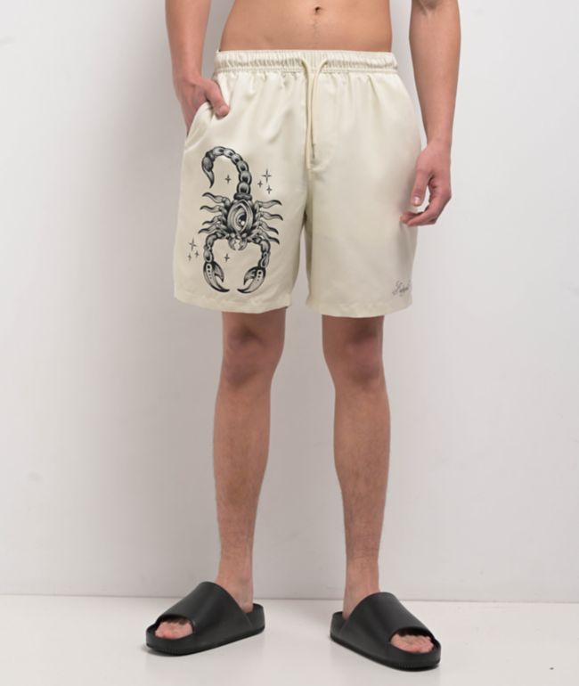 Empyre Grom Scorpion Natural Board Shorts  - Empyre