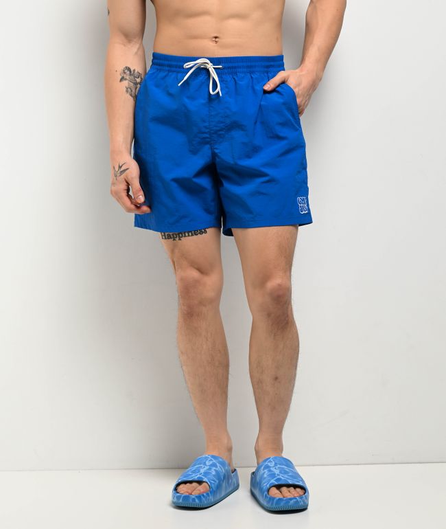 Empyre Graffiti Floater Royal Blue Board Shorts - Empyre