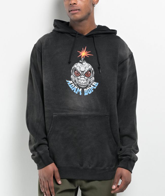 Ripndip Risky Business Pullover Hoodie Black パーカー RIPNDIP Risky Business Black Hoodie | Zumiez