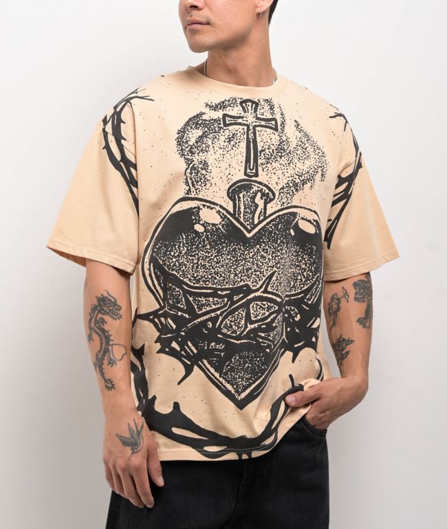 DGK Grace Tan T-Shirt - DGK