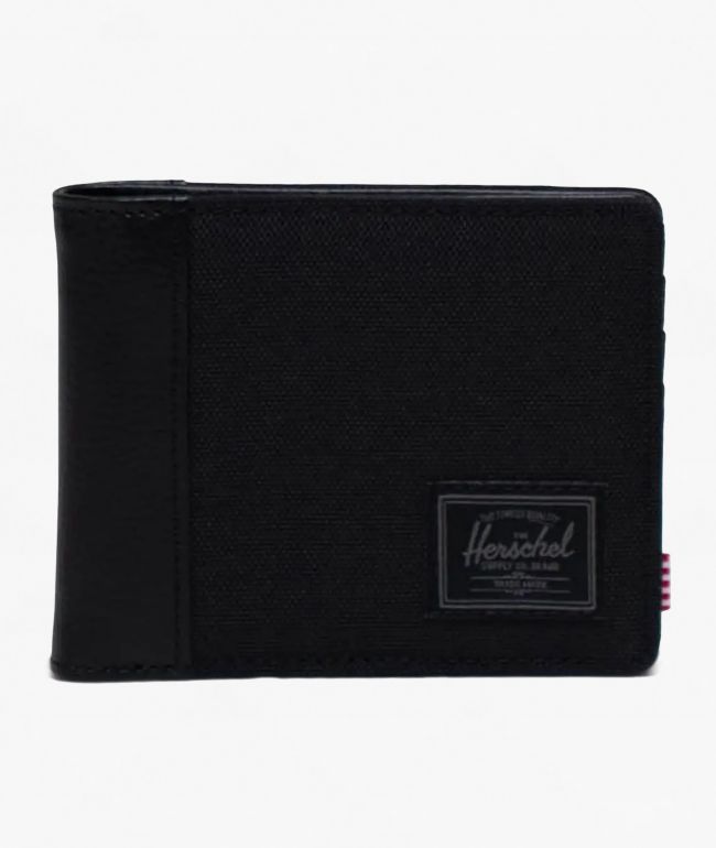 Herschel Supply Co. Hank Black Bifold Wallet - Herschel Supply