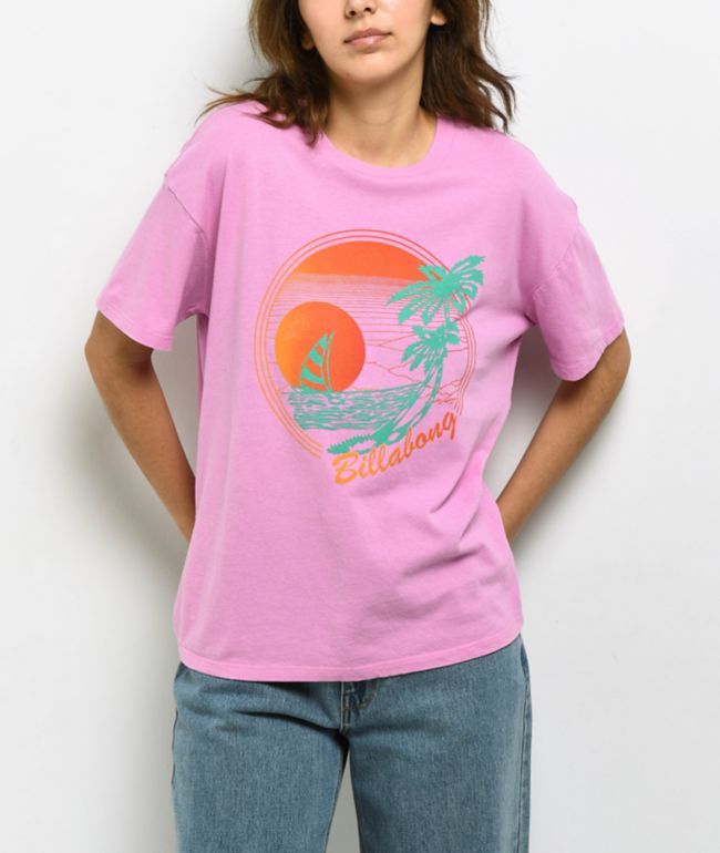 Neff From The Ground Up Pink T-Shirt | Zumiez