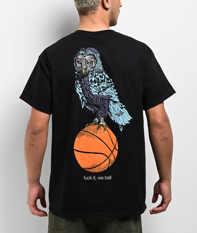 Welcome Baller Black T-Shirt - Welcome Skateboards