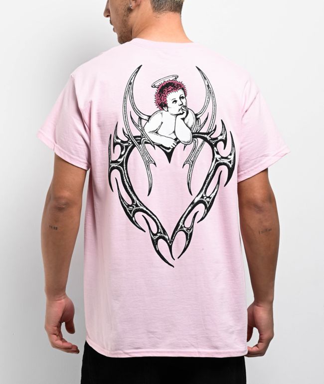 Neff From The Ground Up Pink T-Shirt | Zumiez