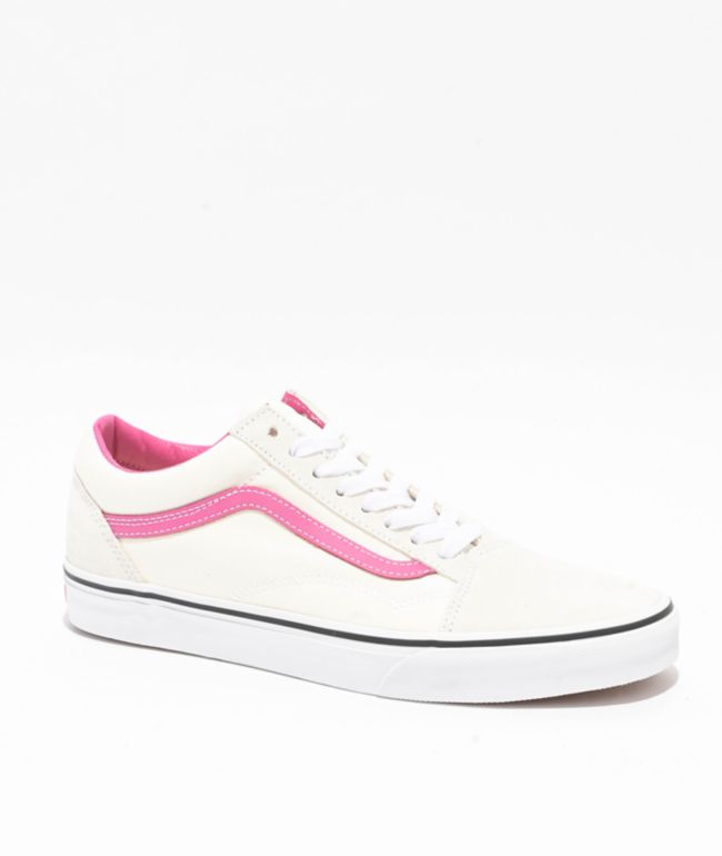 Vans Old Skool Pop Raspberry Rose Skate Shoes - Vans