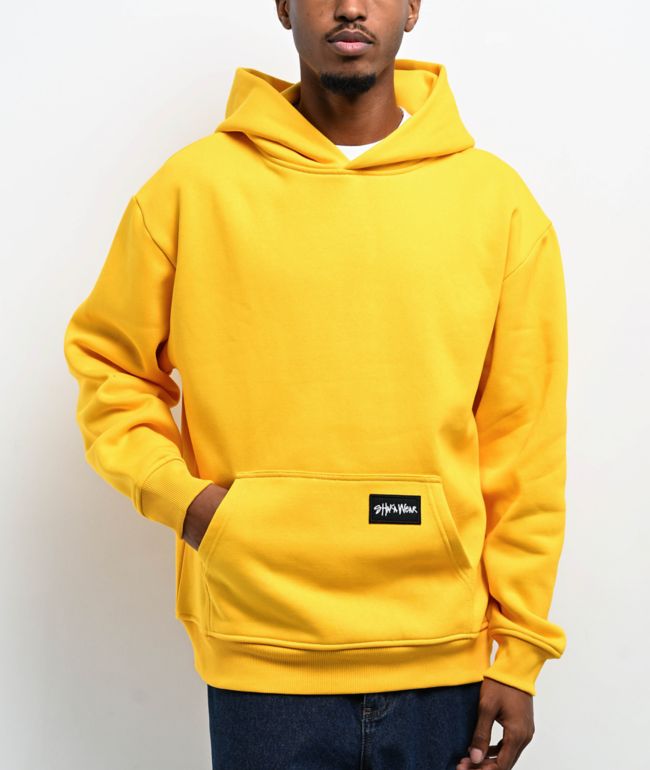 Empyre Fader Yellow Zip Long Sleeve Shirt | Zumiez