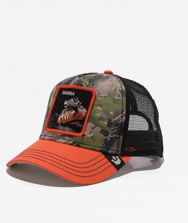 Goorin Bros. Mamba Camo & Orange Trucker Hat