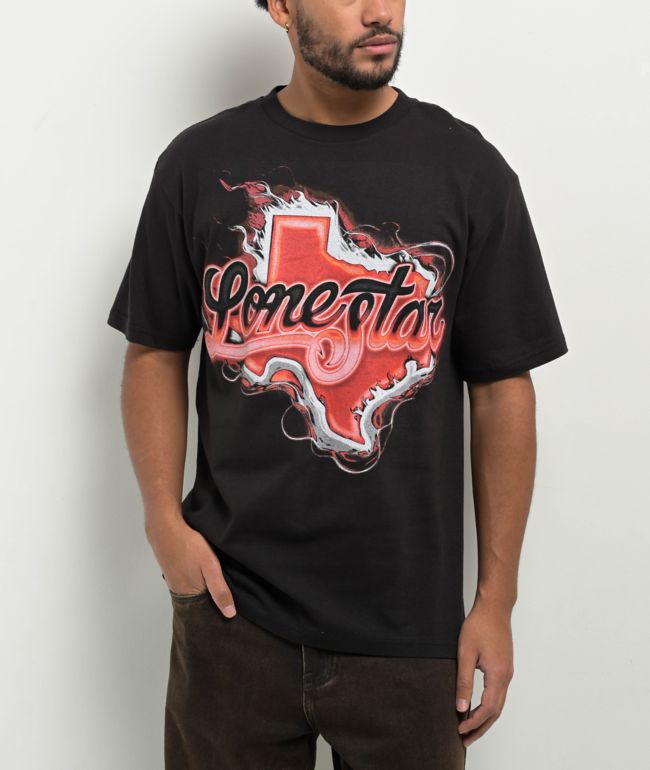 Lonestar by That Mexican OT Don’t Mess Black T-Shirt